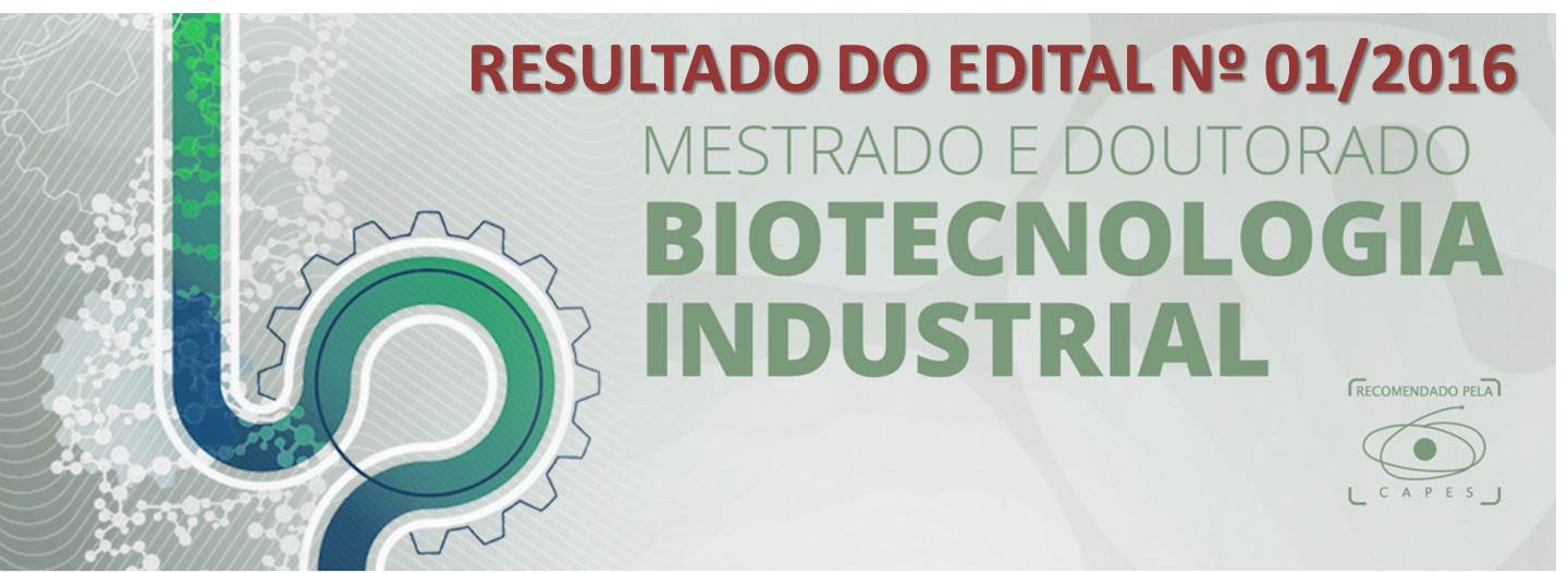 PBI Divulga o Resultado Final da Seleção para o Curso de Doutorado – Edital nº 01/2016