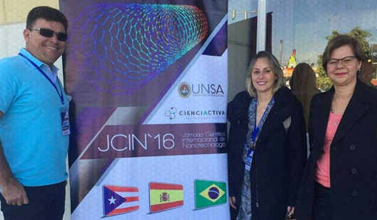 Professores do PBI participam da Jornada Científica Internacional de Nanotecnología