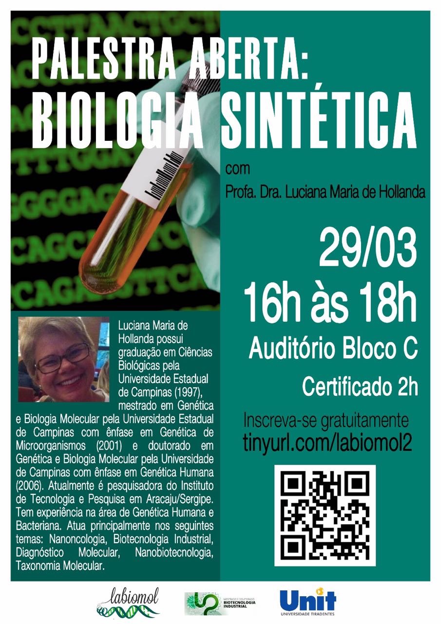 Palestra sobre Biologia Sintética