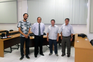 Professor da UFRN participa do Programa de Pesquisadores Visitantes do PEP/Unit