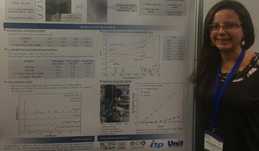 Aluna do PEP apresenta seu trabalho de tese em Madri/Espanha