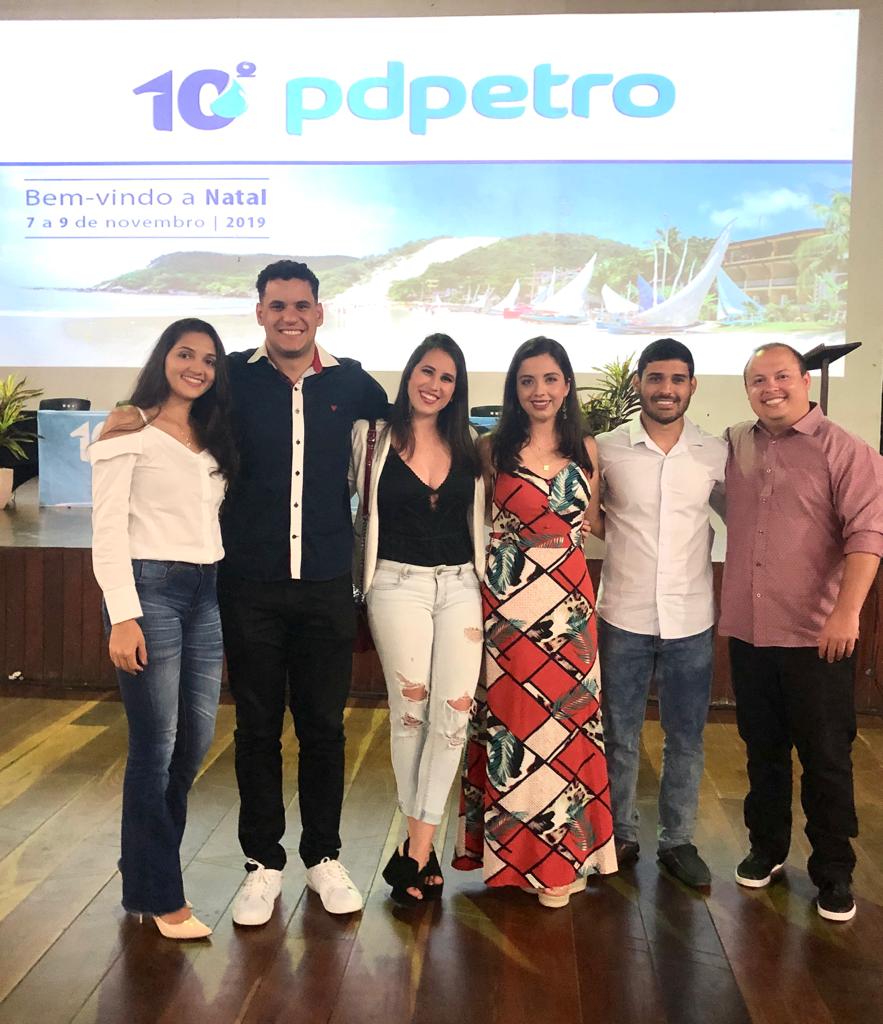 Alunos do PEP participaram da 10ª edição do Congresso Brasileiro de P&D em Petróleo, Gás e Biocombustíveis – PDPETRO  em Natal-RN