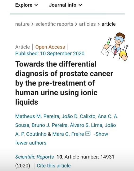 Professor do PEP/UNIT publica artigo na revista Scientific Reports, pertencente ao grupo NATURE RESEARCH