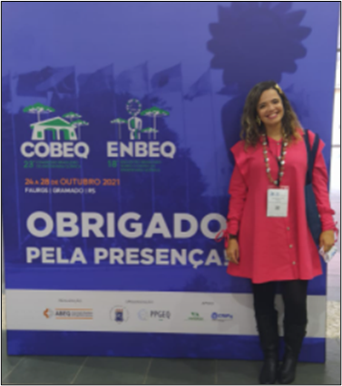 Professora do PEP-UNIT apresentou trabalhos no mais relevante Congresso Nacional de Engenharia Química