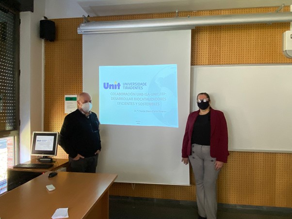 PARCERIA UAB-ISA-UNIT-ITP: “DESENVOLVER BIOCATALISADOR EFICIENTE E SUSTENTÁVEL”