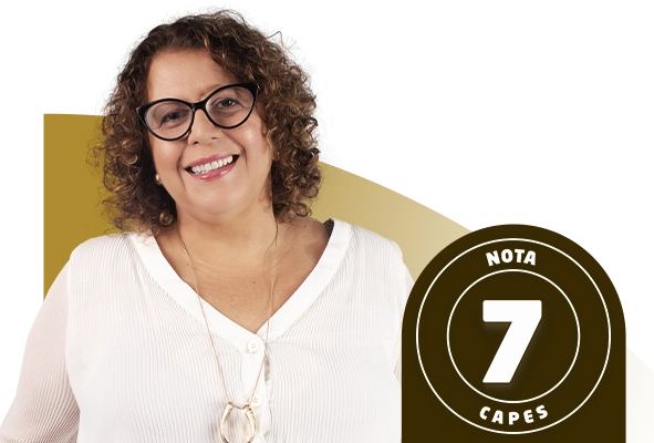 Foto da modelo da campanha