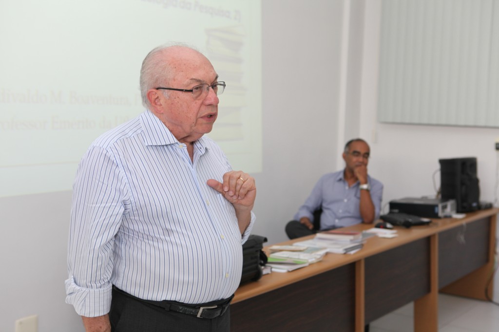 Professor palestrante Edivaldo Boaventura