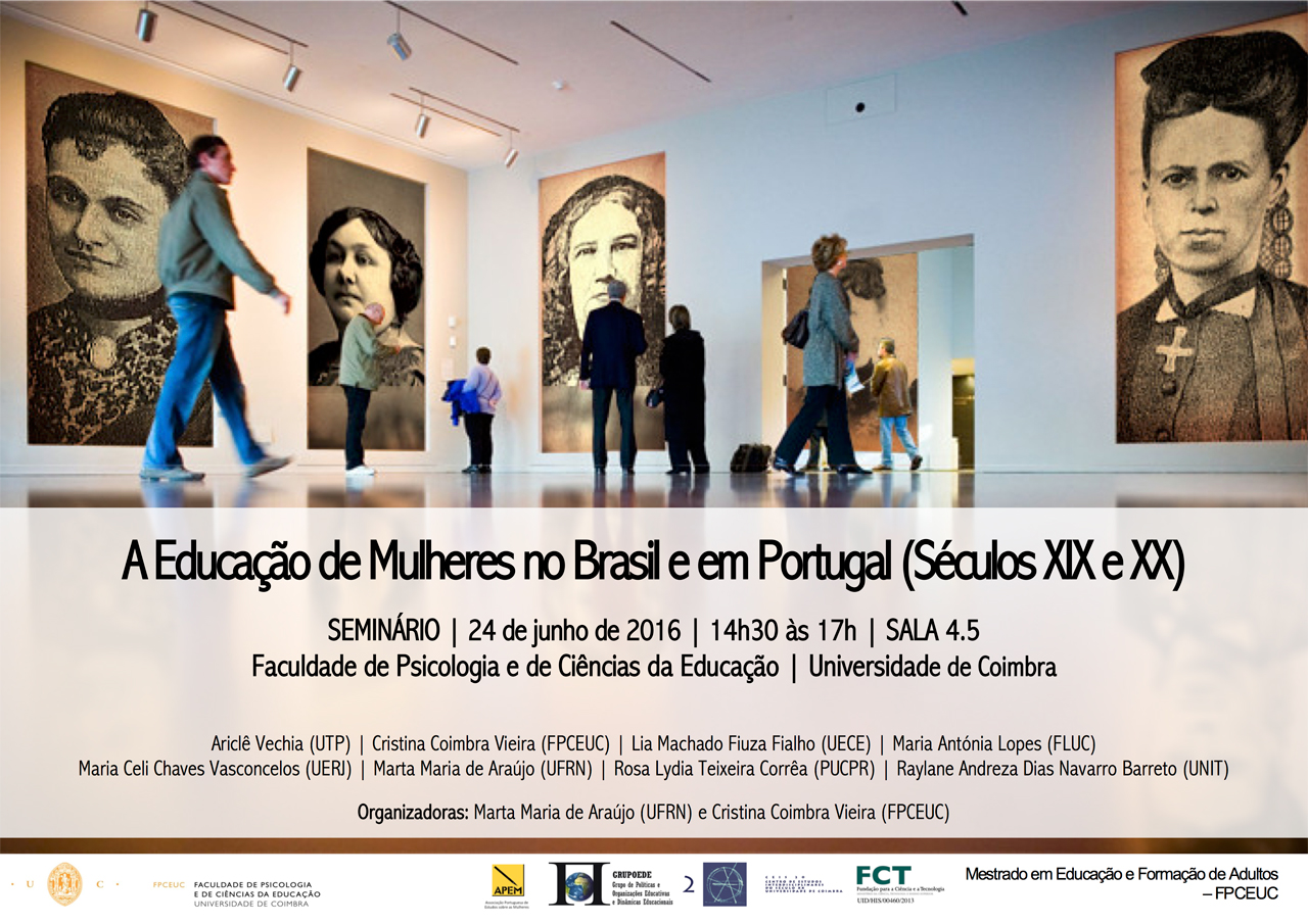 Professora Raylane Andreza Dias Navarro Barreto, do PPED participa de Seminário da Universidade Coimbra, Portugal