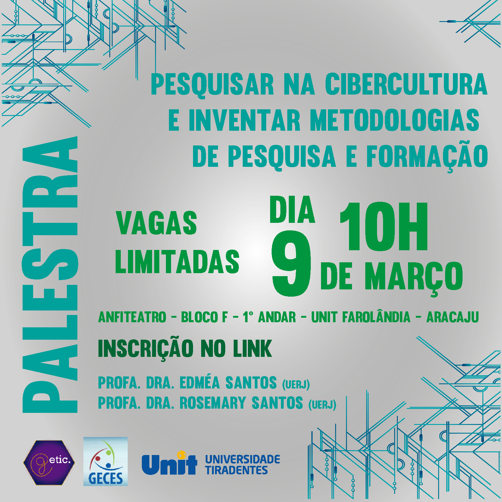 [:pt]Palestra: Pesquisar na Cibercultura e inventar metodologias de pesquisa e formação[:]