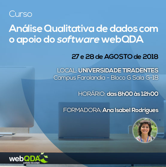 [:pt]Pesquisadora do Instituto Politécnico de Beja-Portugal ministra curso de formação webQDA (Web Qualitative Data Analysis) no PPED[:]