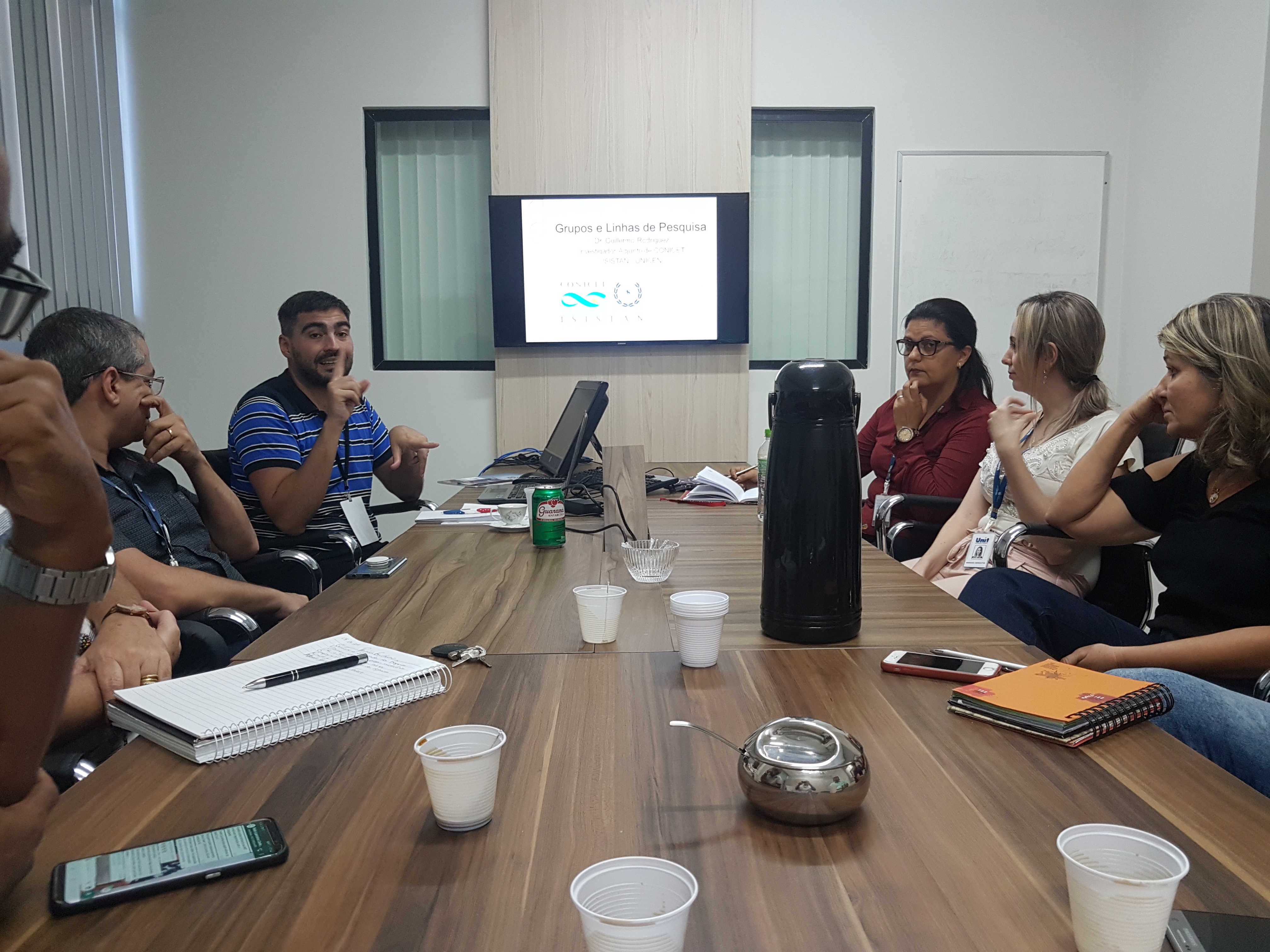 [:pt]PPED recebe pesquisador visitante da Facultad de Ciências Exactas de Universidad Nacional de Centro de la Província de Buenos Aires[:]