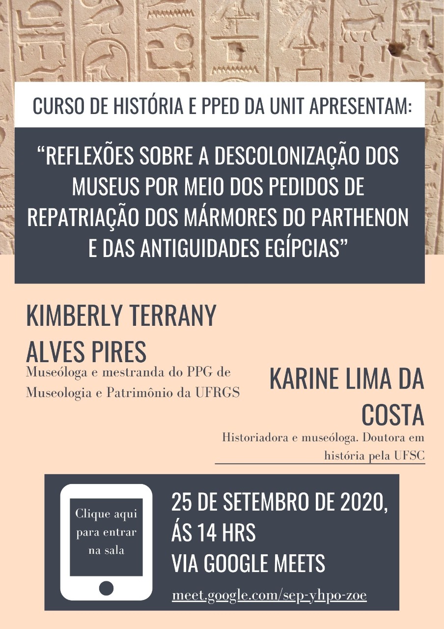PPED e curso de História da Unit promovem palestra