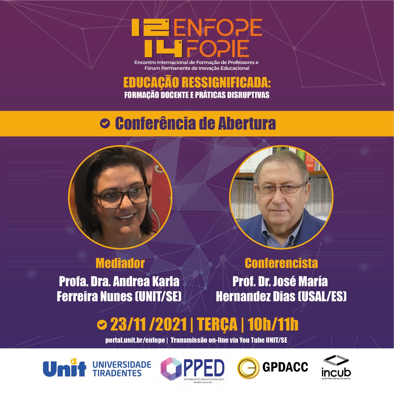 12º Encontro Internacional de Formação de Professores (ENFOPE) 2021