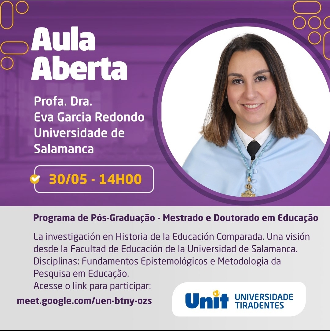 [:pt]Aula aberta: La investigación en Historia de la educación Comparada[:]