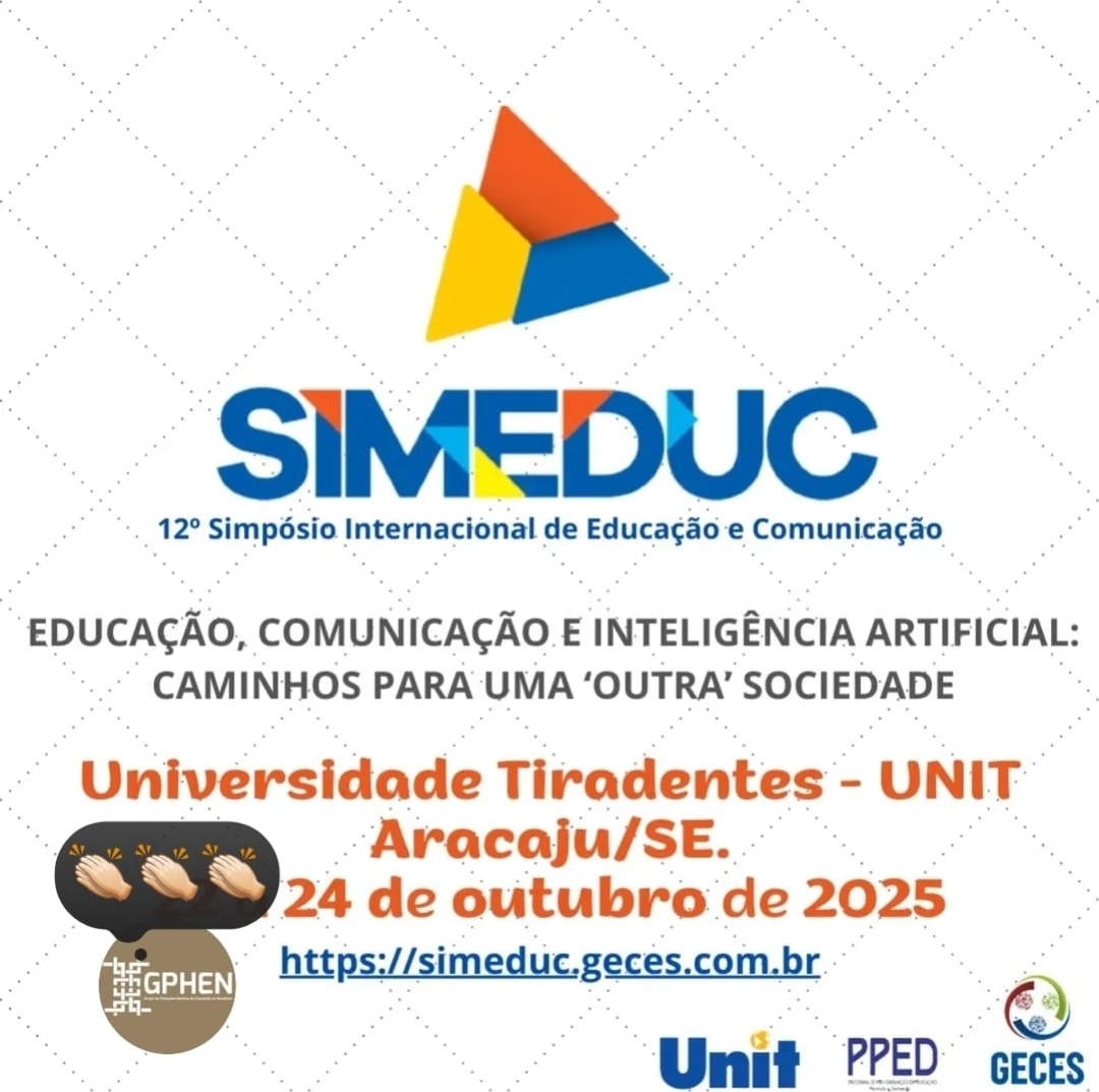12º Simpósio Internacional de Educação e Comunicação – SIMEDUC-2025