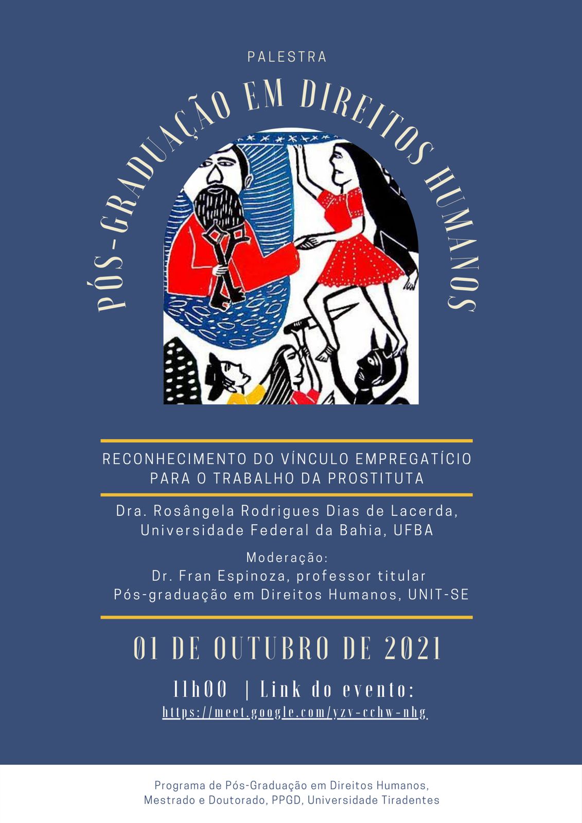 Palestra sobre o Reconhecimento do Vínculo Empregatício para o Trabalho da Prostituta