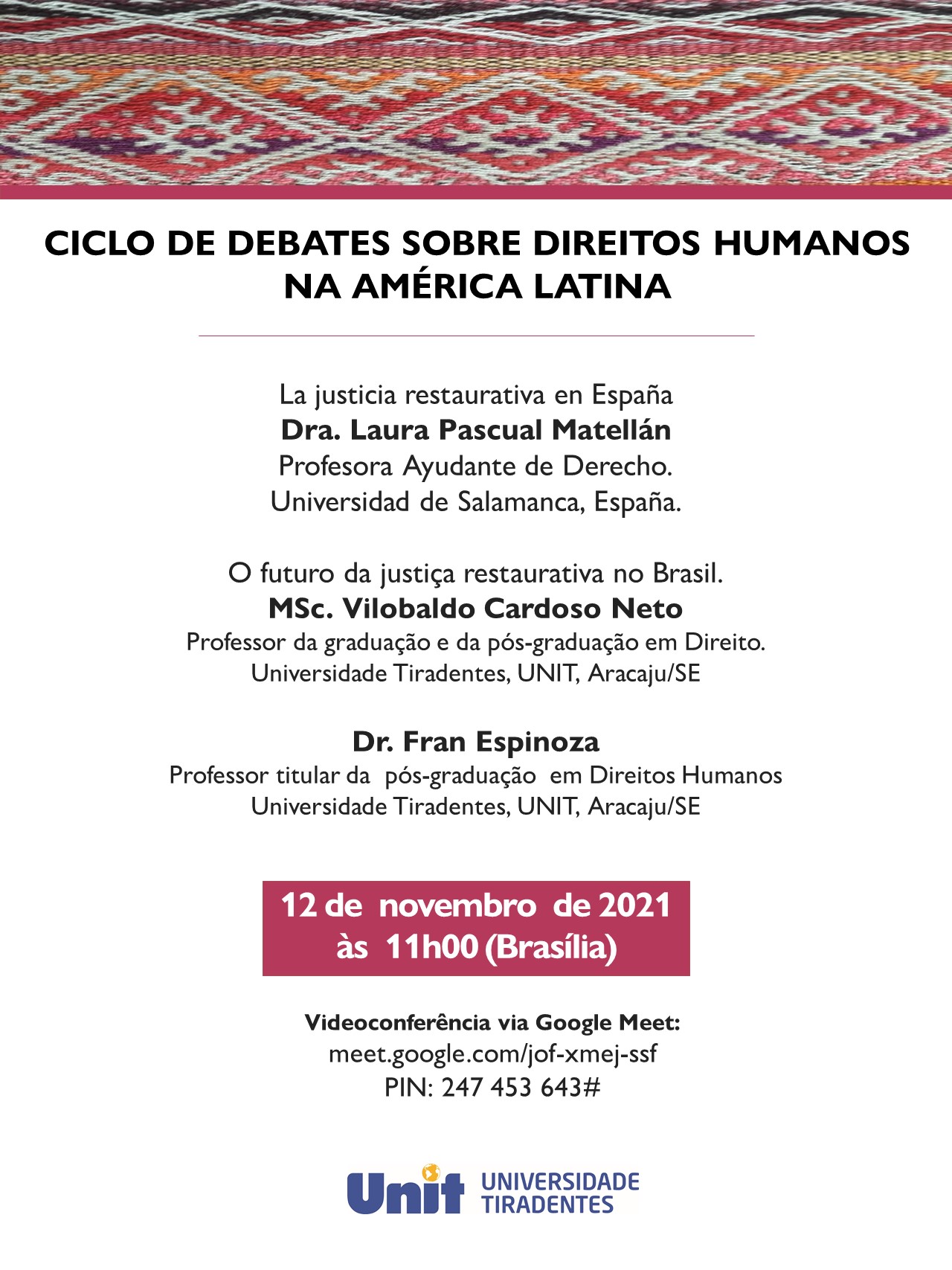 Ciclo de debates sobre Direitos Humanos na América Latina (3ª ed./2021)