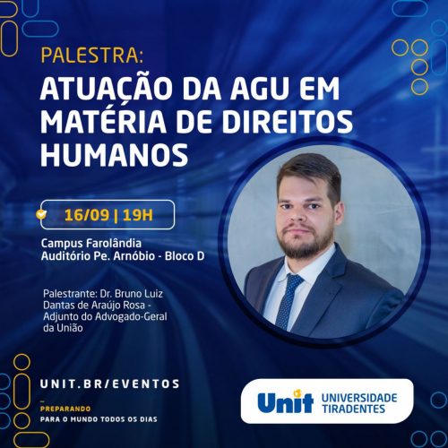 Palestra sobre a Atuação da AGU em Matéria de Direitos Humanos