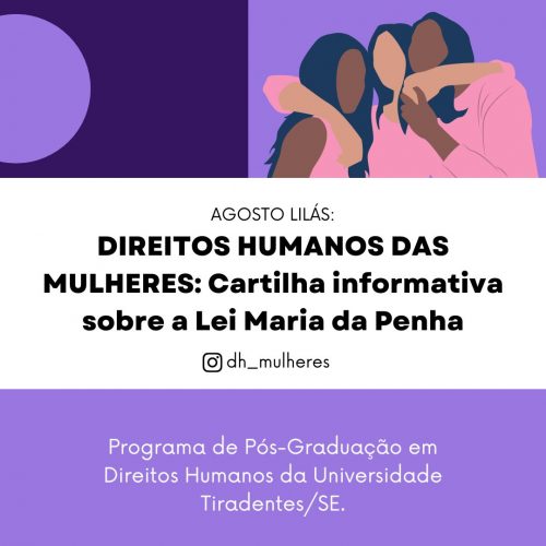 PPGD/Unit publica: “Direitos Humanos das Mulheres: Cartilha informativa sobre a Lei Maria da Penha”