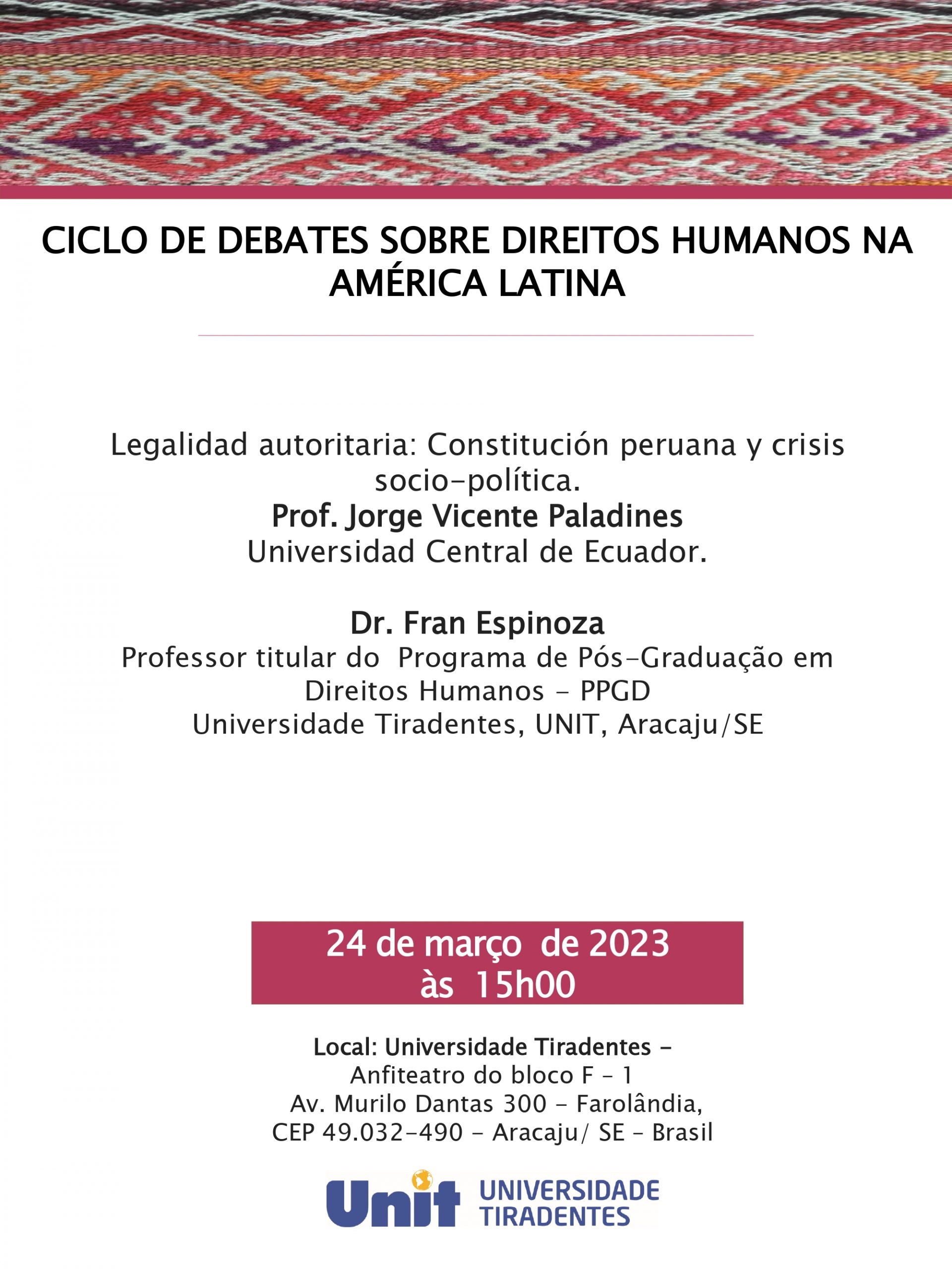 Ciclo de Debates sobre Direitos Humanos na América Latina (1ª ed./2023)