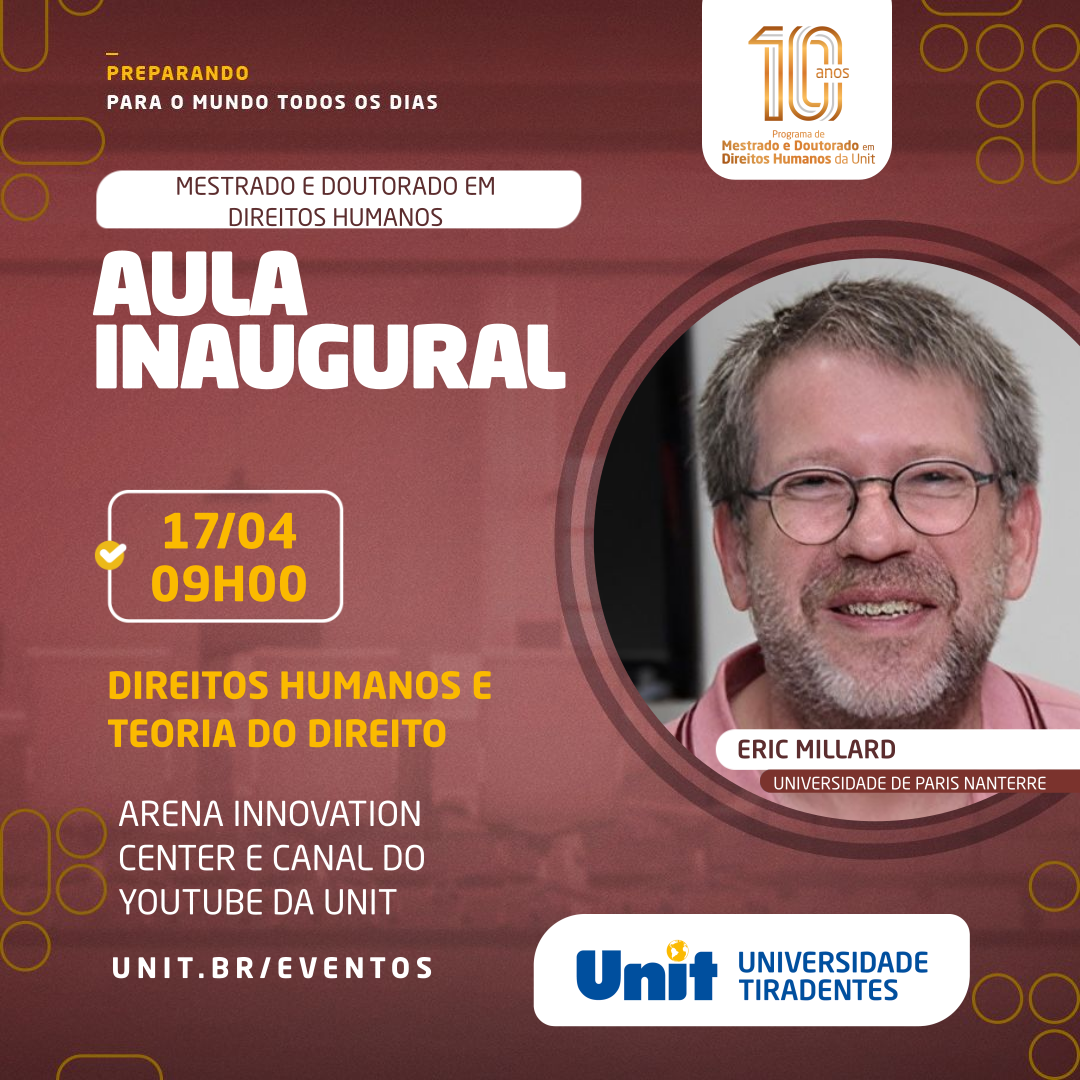 Aula Inaugural (2023.1) – Direitos Humanos e Teoria do Direito