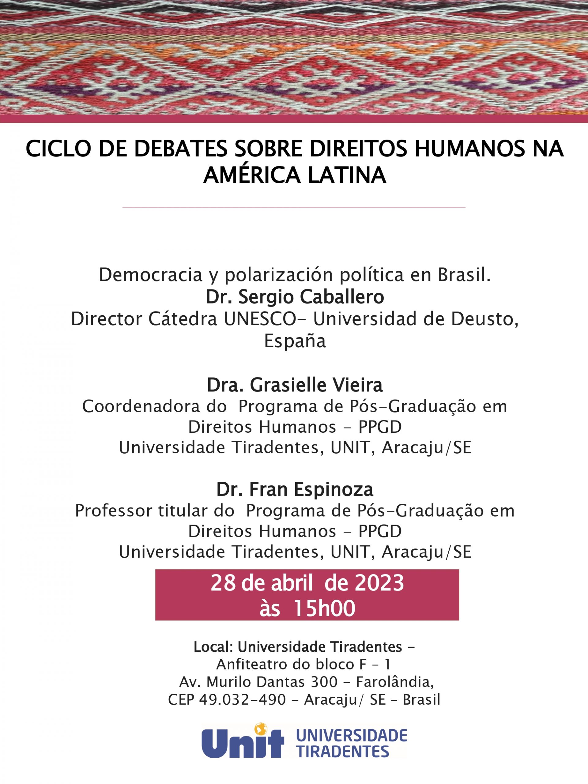Ciclo de Debates sobre Direitos Humanos na América Latina