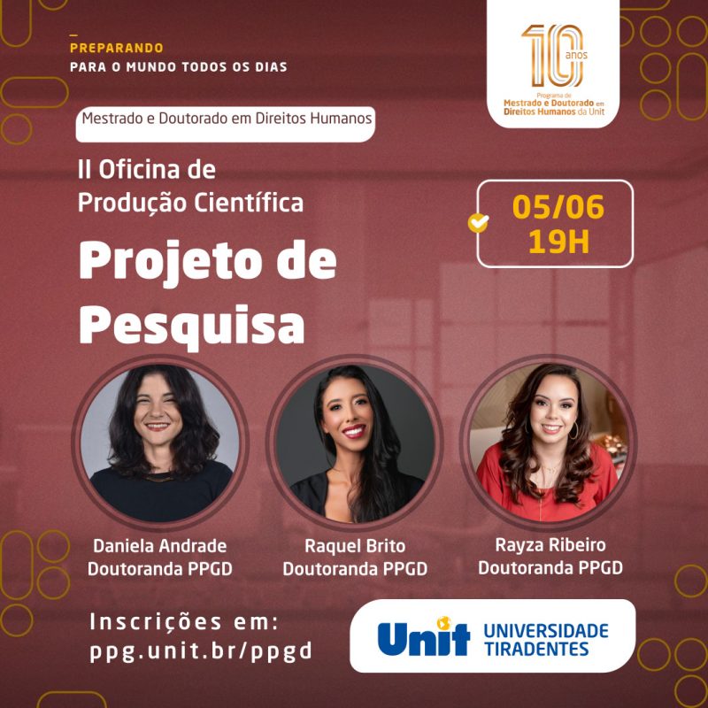 II Oficina de Produção Científica