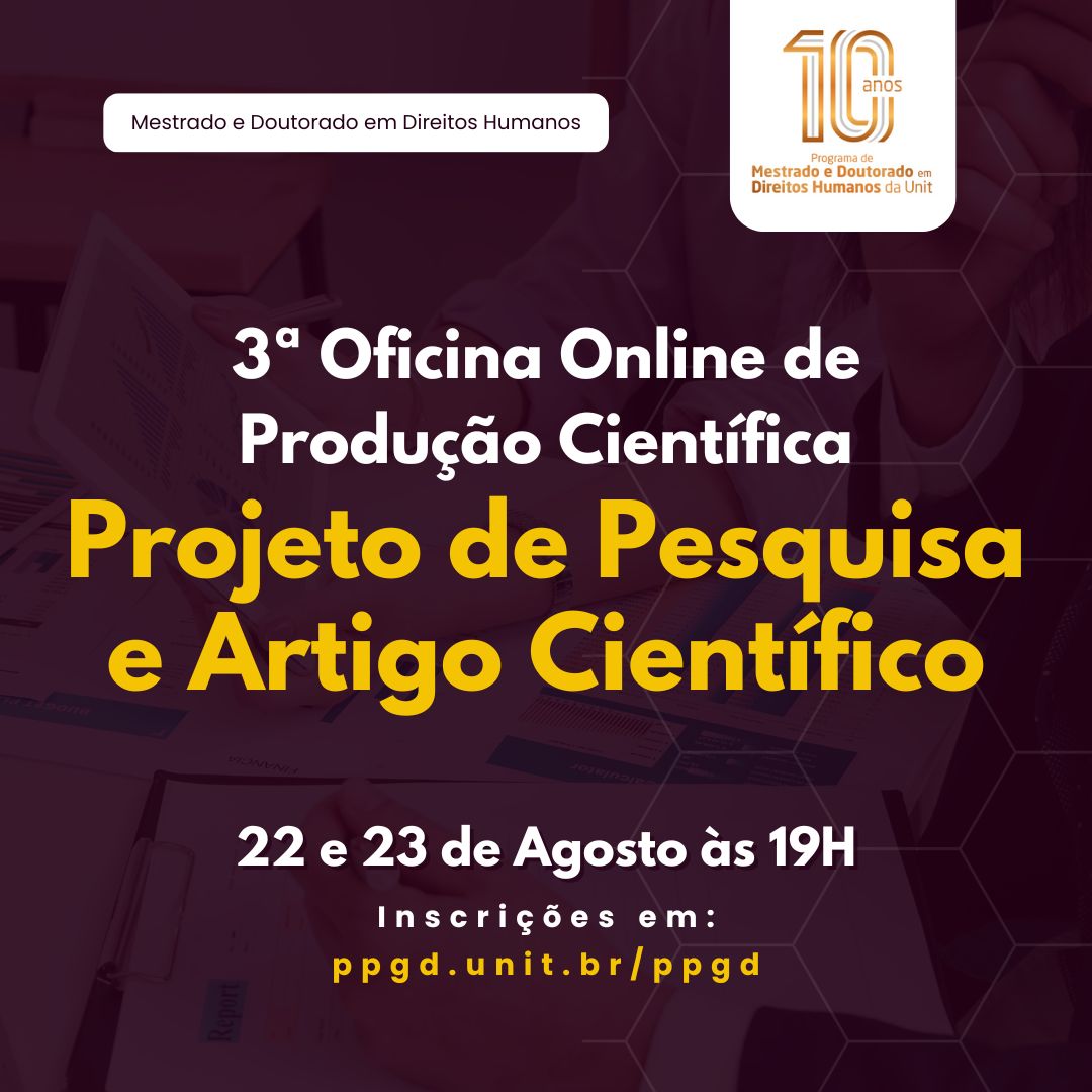 3ª Oficina de Produção Científica