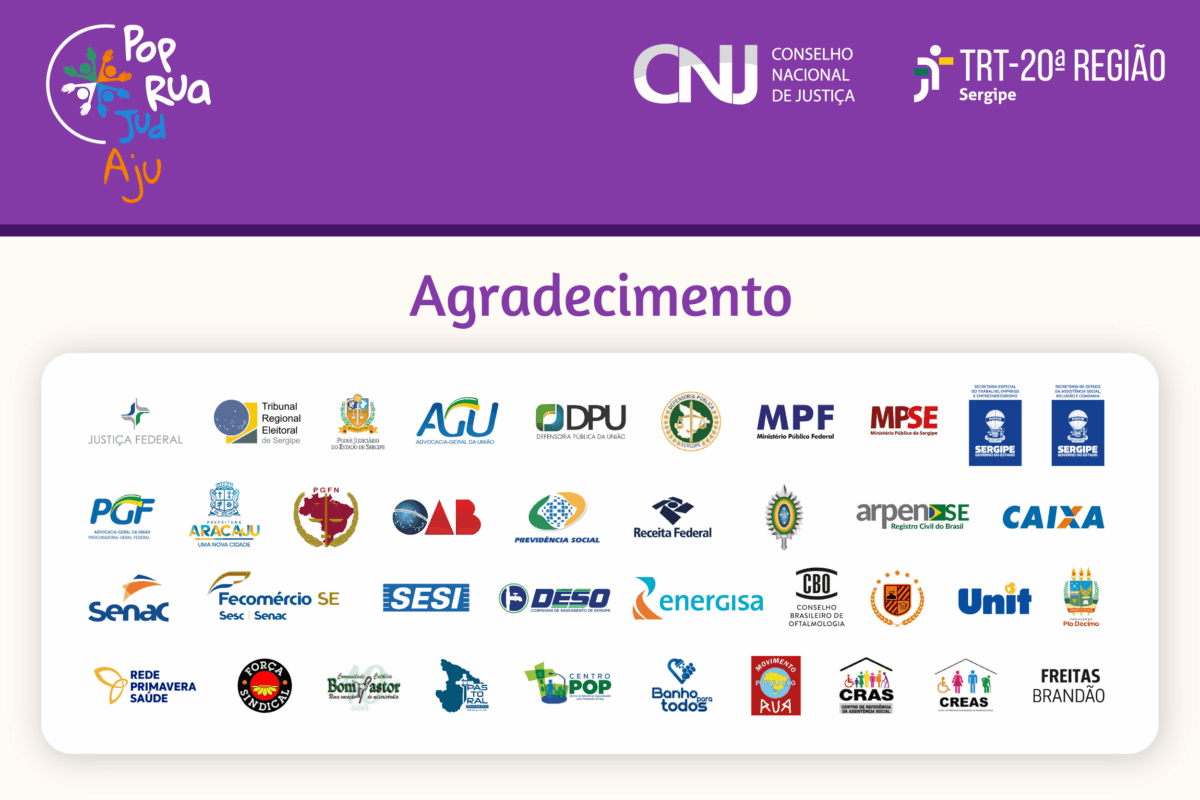 PPGD/UNIT celebra o sucesso do Mutirão PopRuaJud Aju 2025