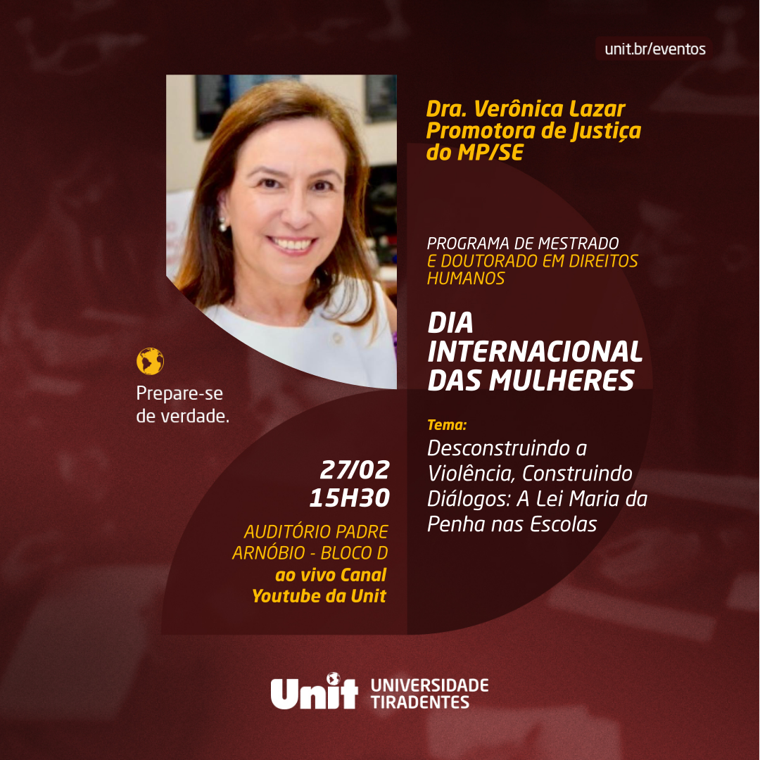 PPGD promove palestra em alusão ao Dia Internacional das Mulheres