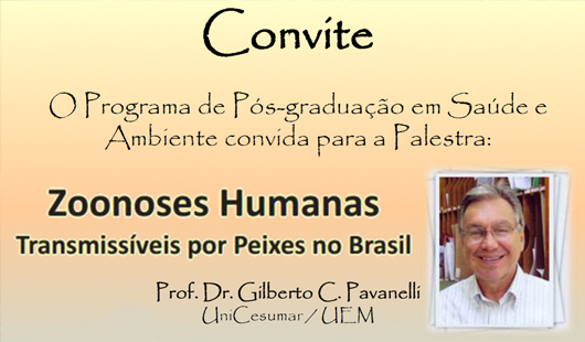 Zoonoses transmissíveis por peixes é tema de palestra