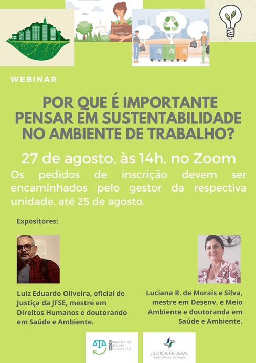PSA na mídia: webinar