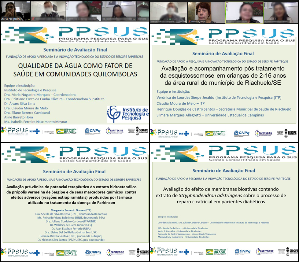Pesquisadoras do PSA_Unit e ITP divulgam resultados de suas pesquisas no Seminário PPSUS
